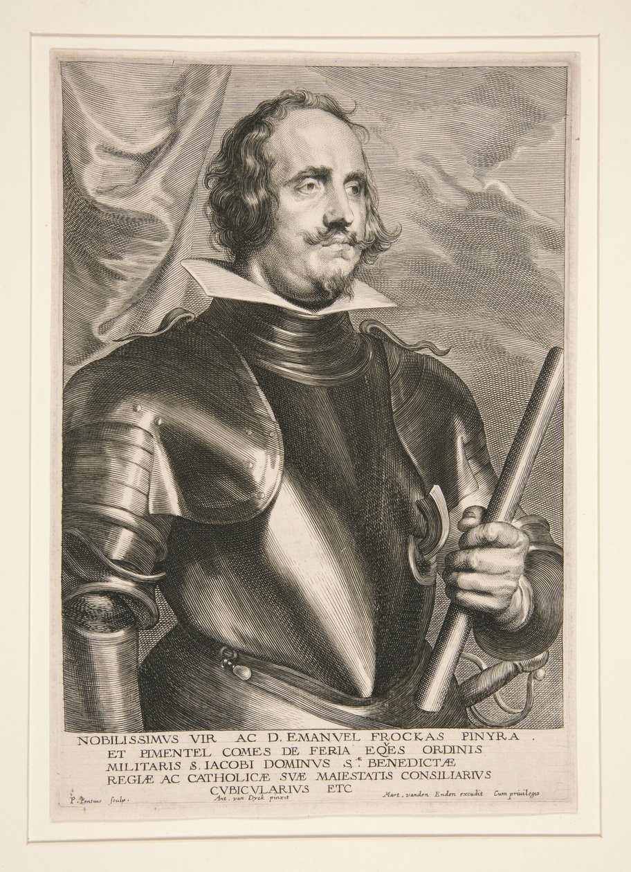 Manuel Frockas Perera y Pimentel, conde de Feria (1576-1646) de Paulus Pontius