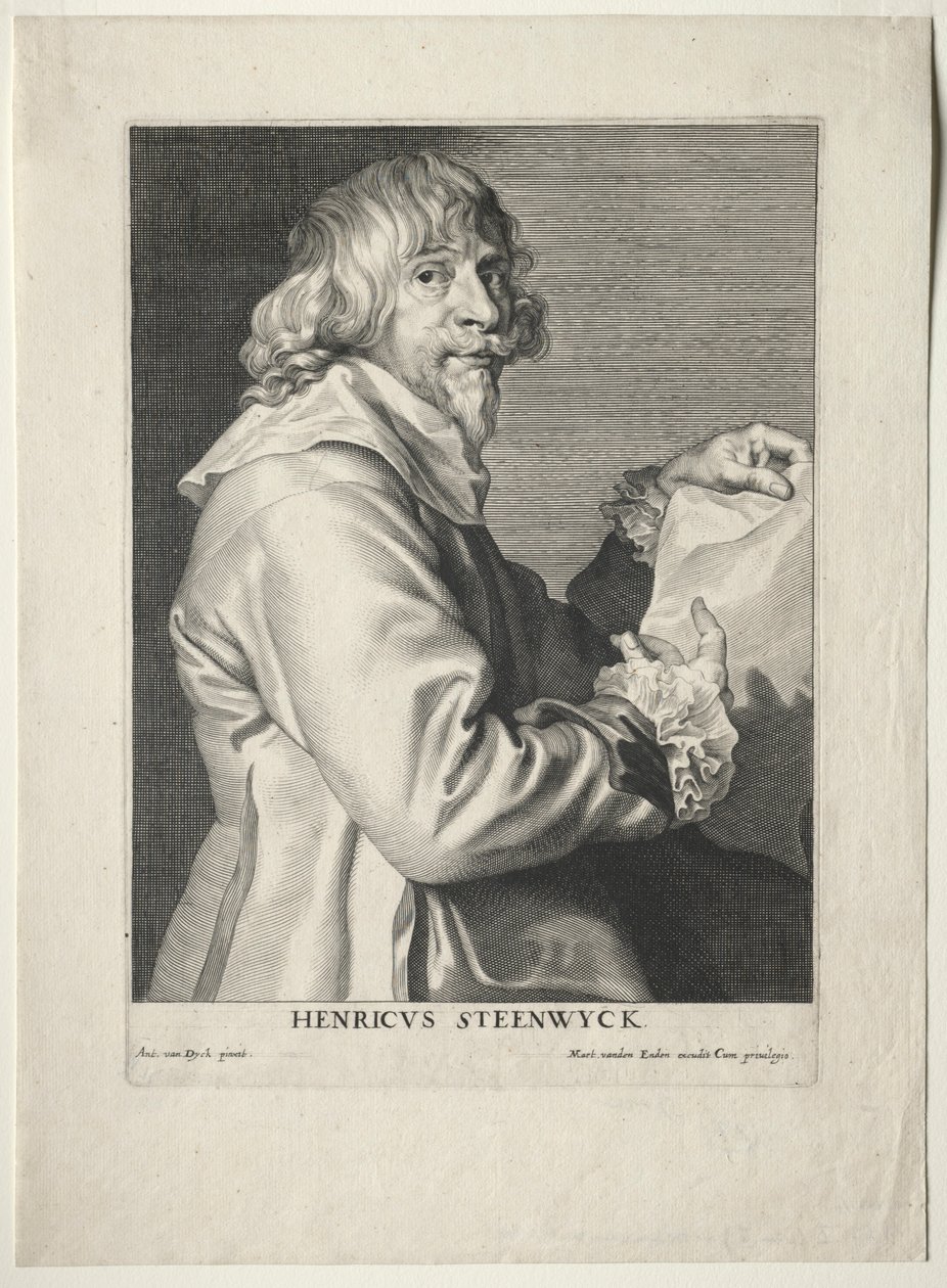 Retrato de Henri van Steenwyck. de Paulus Pontius