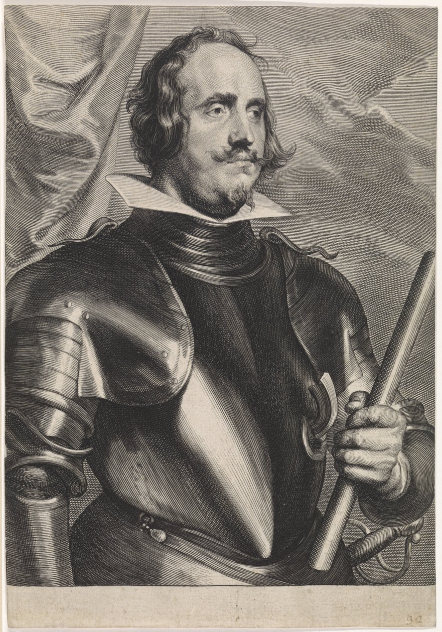 Retrato de Emanuel Frockas, conde de Feria de Paulus Pontius
