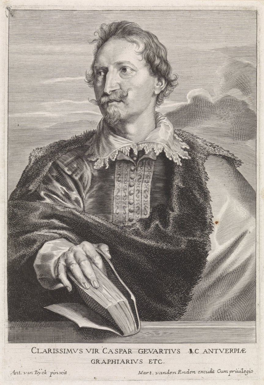 Retrato do jurista Jan-Gaspar Gevartius de Paulus Pontius