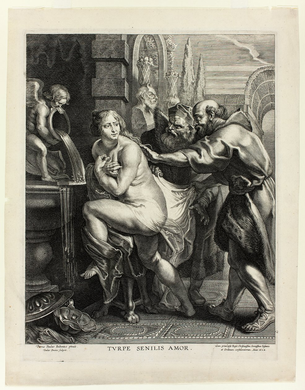 Susana e os anciãos de Paulus Pontius