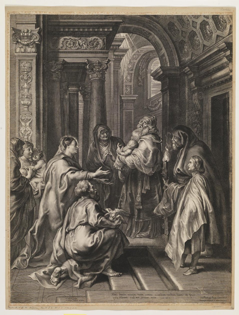 A Apresentação no Templo de Paulus Pontius
