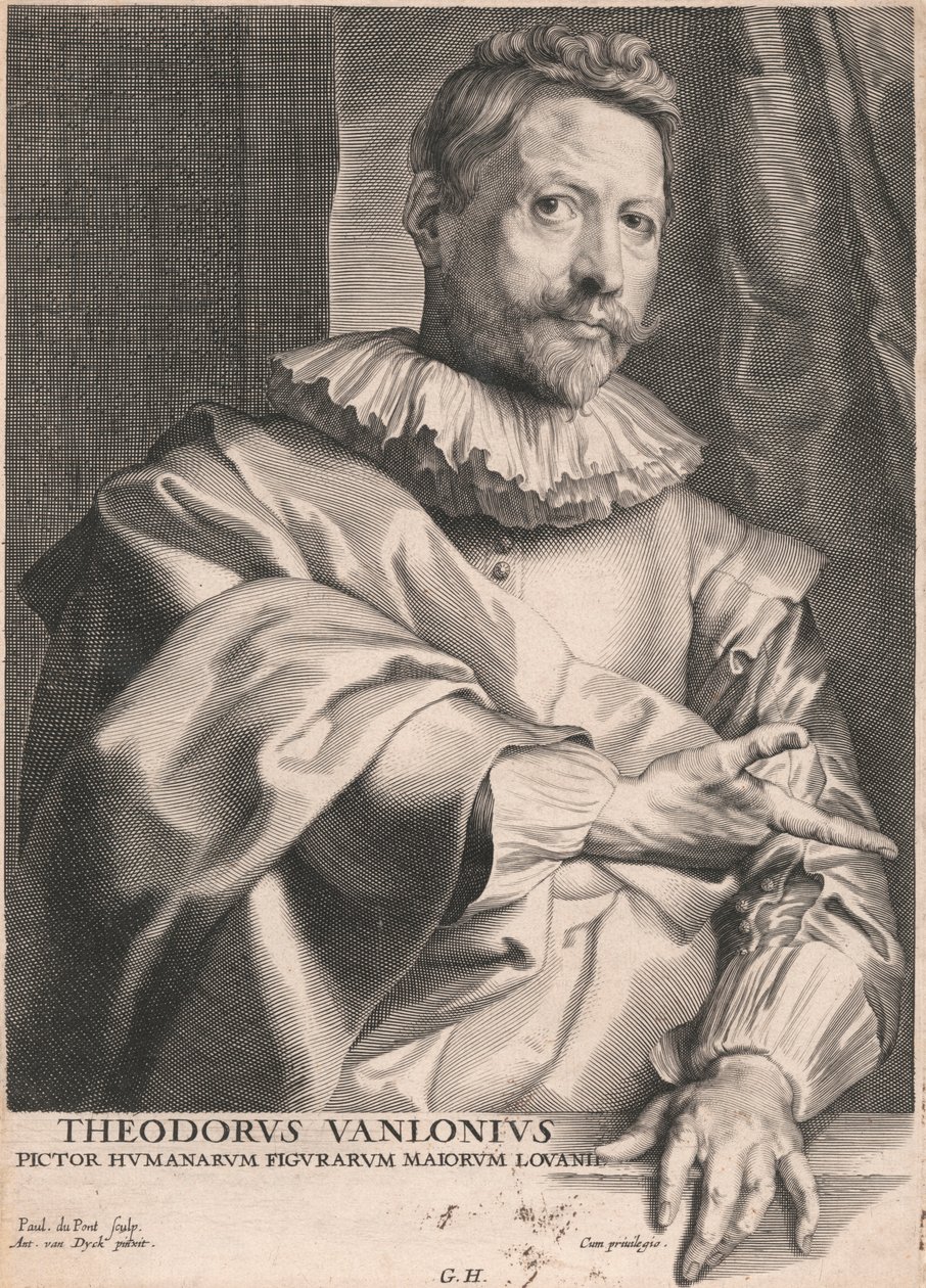 Theodorus van Lonius, Pictor Humanarum Figurarum Majorum Lovanii de Paulus Pontius