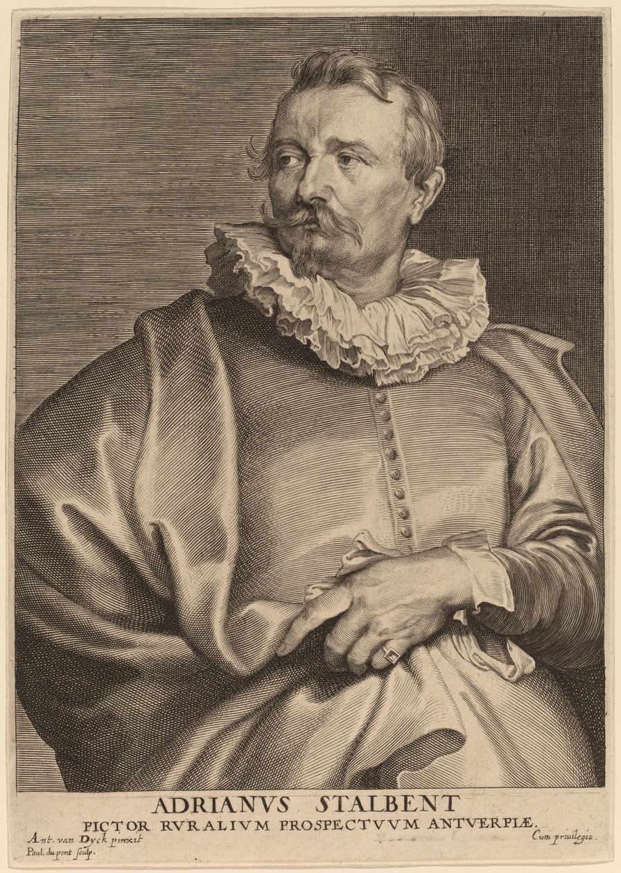 Adriaen van Stalbemt de Paulus Pontius after Sir Anthony van Dyck