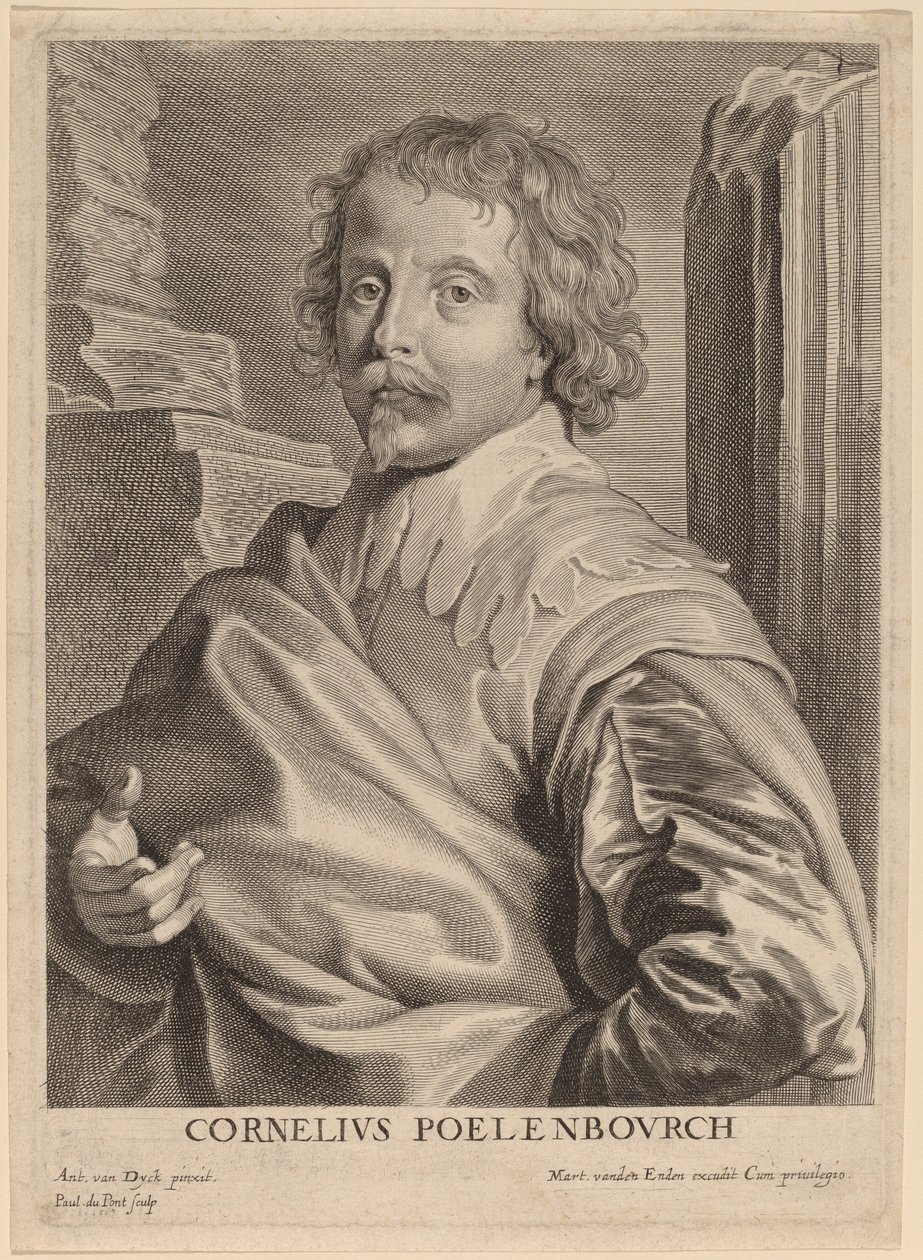 Cornelis van Poelenburgh de Paulus Pontius after Sir Anthony van Dyck
