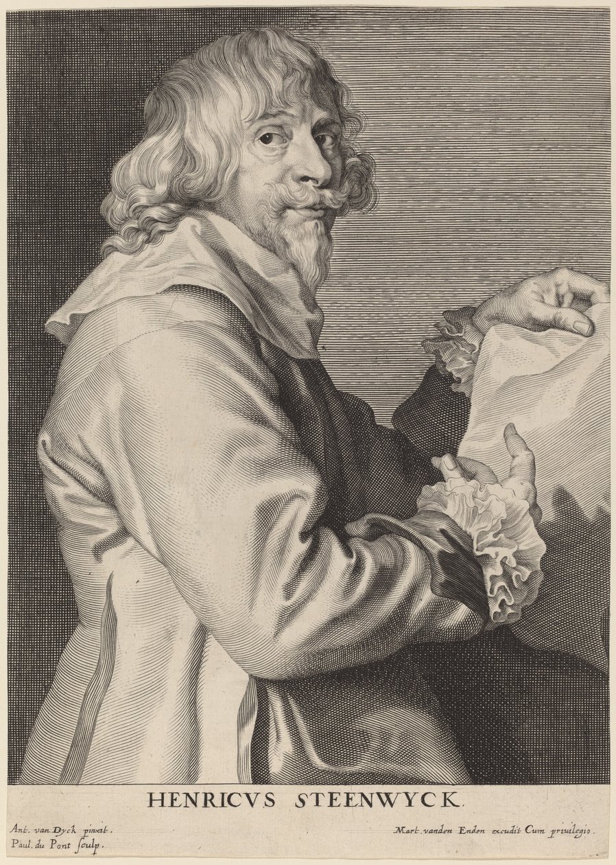 Henricus Steenwyck de Paulus Pontius after Sir Anthony van Dyck