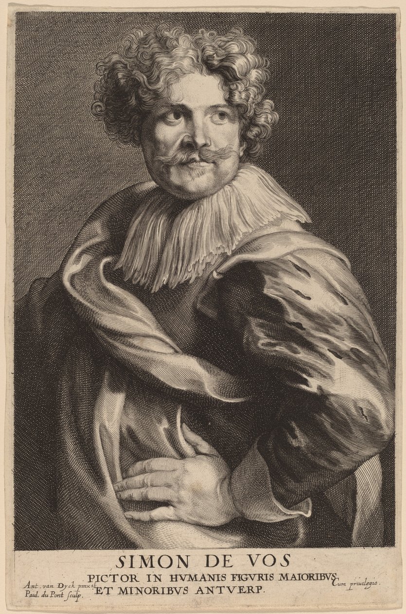 Simon de Vos de Paulus Pontius after Sir Anthony van Dyck