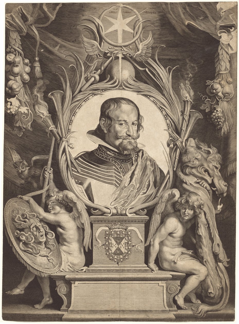 Gaspar de Gusman, Count of Olivares de Paulus Pontius, after Sir Peter Paul Rubens, after Diego Velázquez