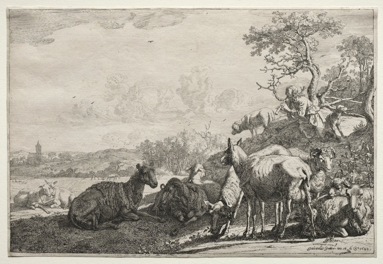 O Pastor, 1644. de Paulus Potter