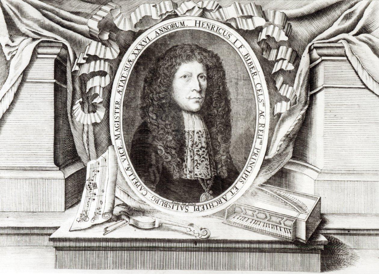 Heinrich Ignaz Franz von Biber (1644-1704) de Paulus Seel