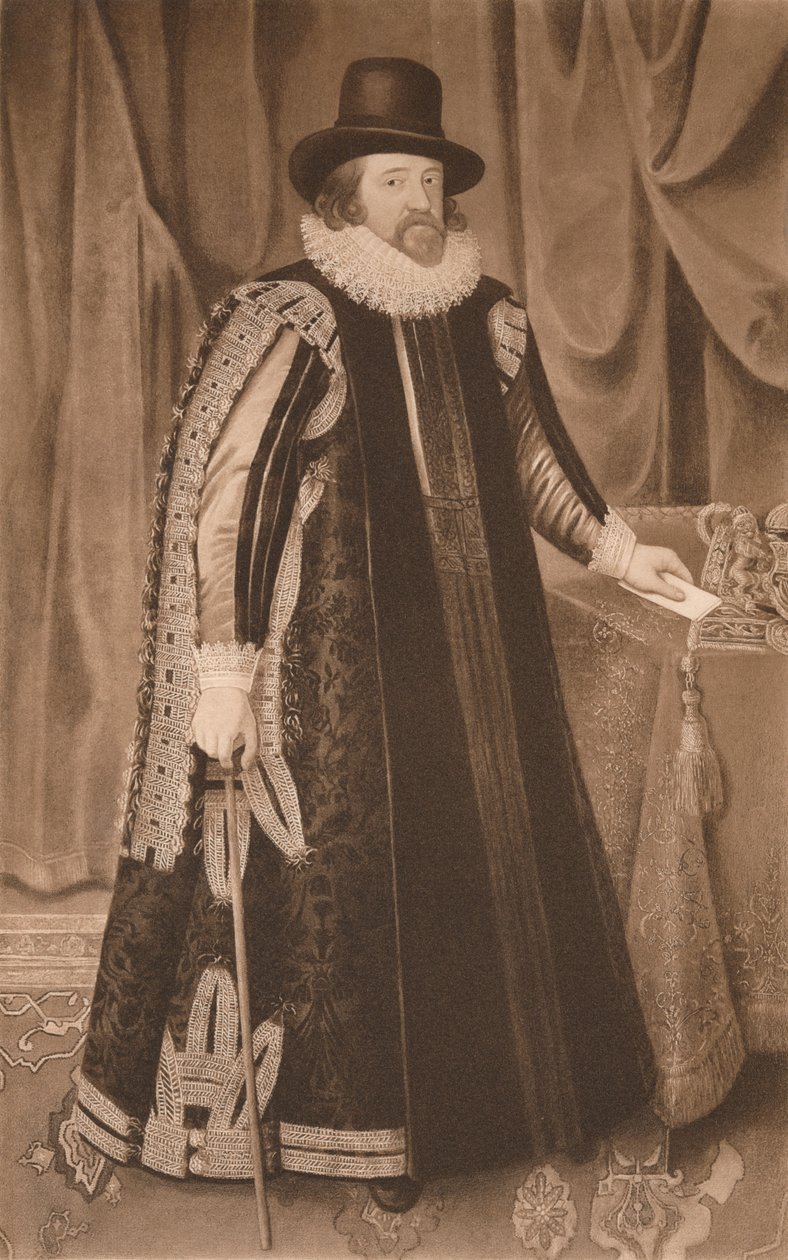 Francis Bacon, Visconde de St. Albans, c1600, 1904 de Paulus van Somer