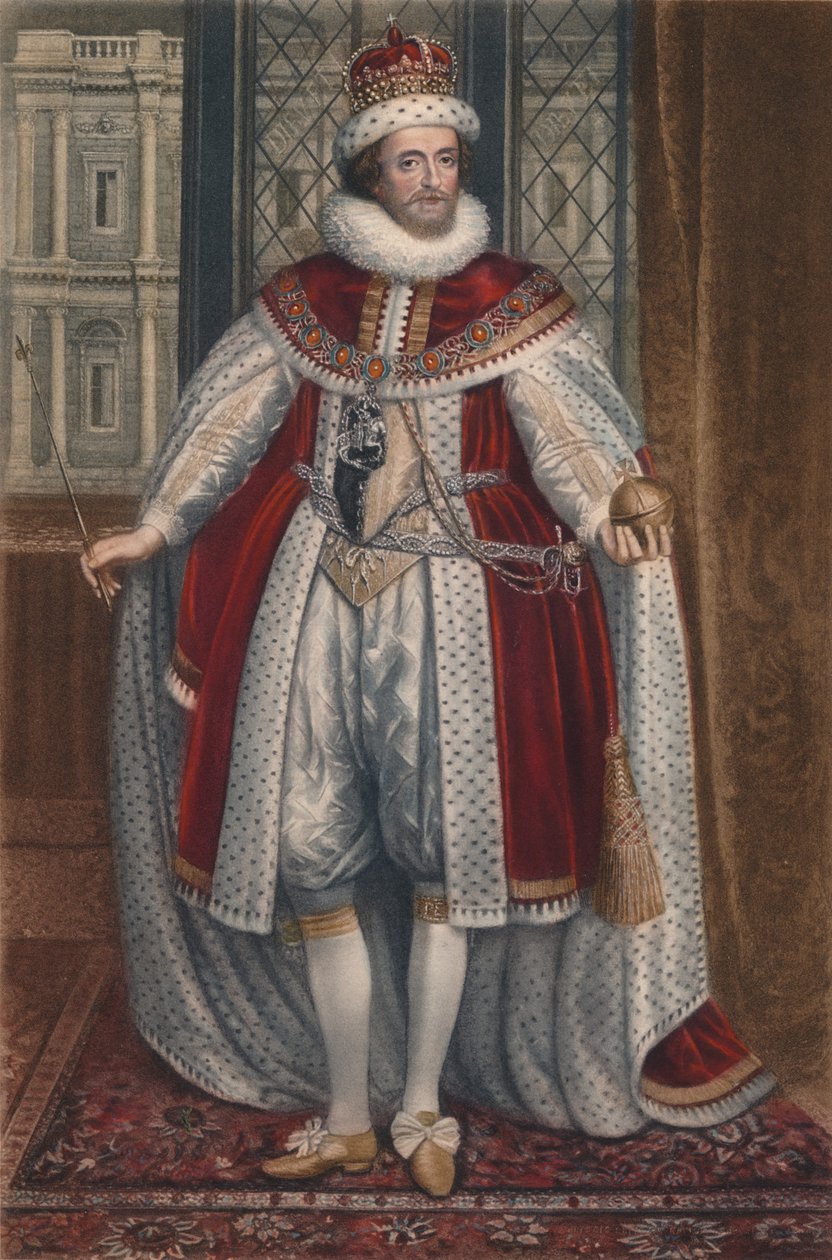 Rei Jaime I da Inglaterra e VI. da Escócia, 1620, 1904 de Paulus van Somer