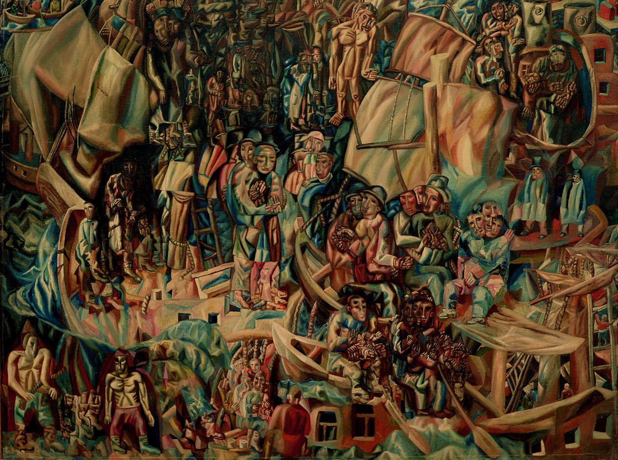 Trazendo a floração universal, 1919 de Pawel Nikolajewitsch Filonow
