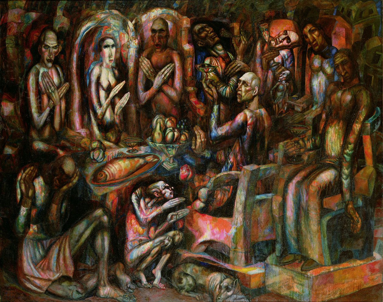 Festa dos Reis, 1913 de Pawel Nikolajewitsch Filonow