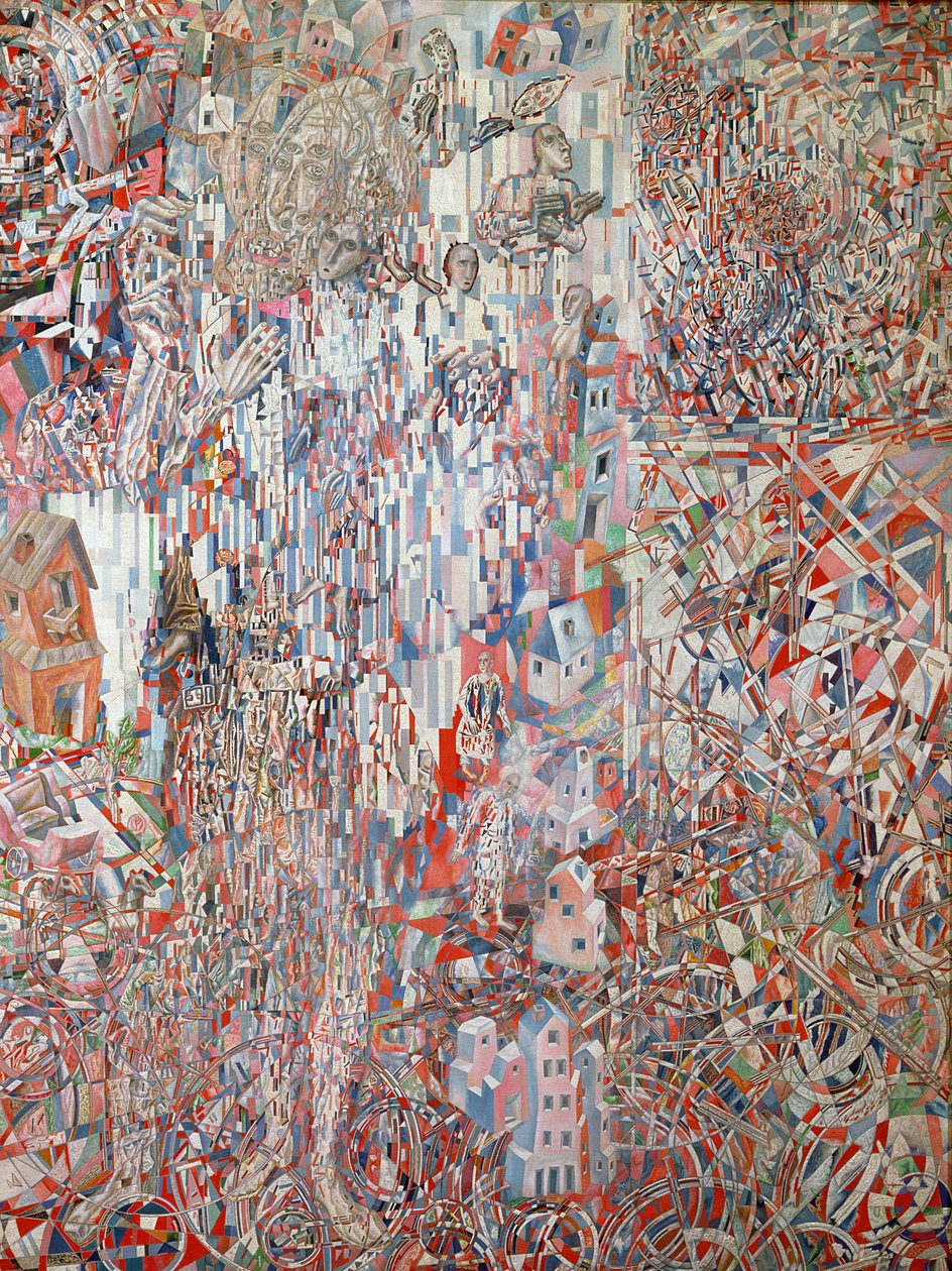 Fórmula do proletariado de Petrogrado, 1920-21 de Pawel Nikolajewitsch Filonow