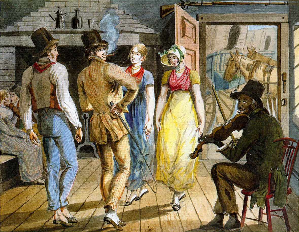 Merrymaking em um Wayside Inn de Pavel Petrovich Svinyin