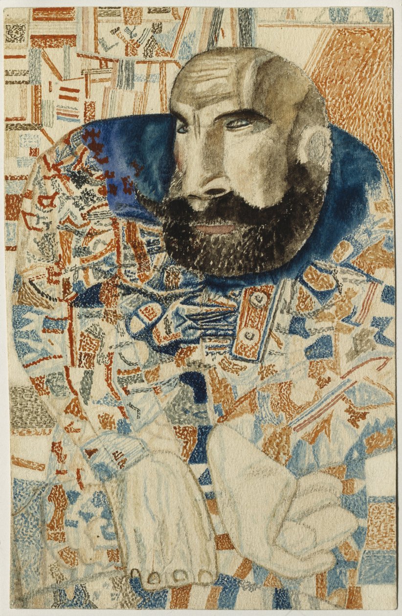 Um cocheiro, 1912-1928 de Pavel Nikolayevich Filonov
