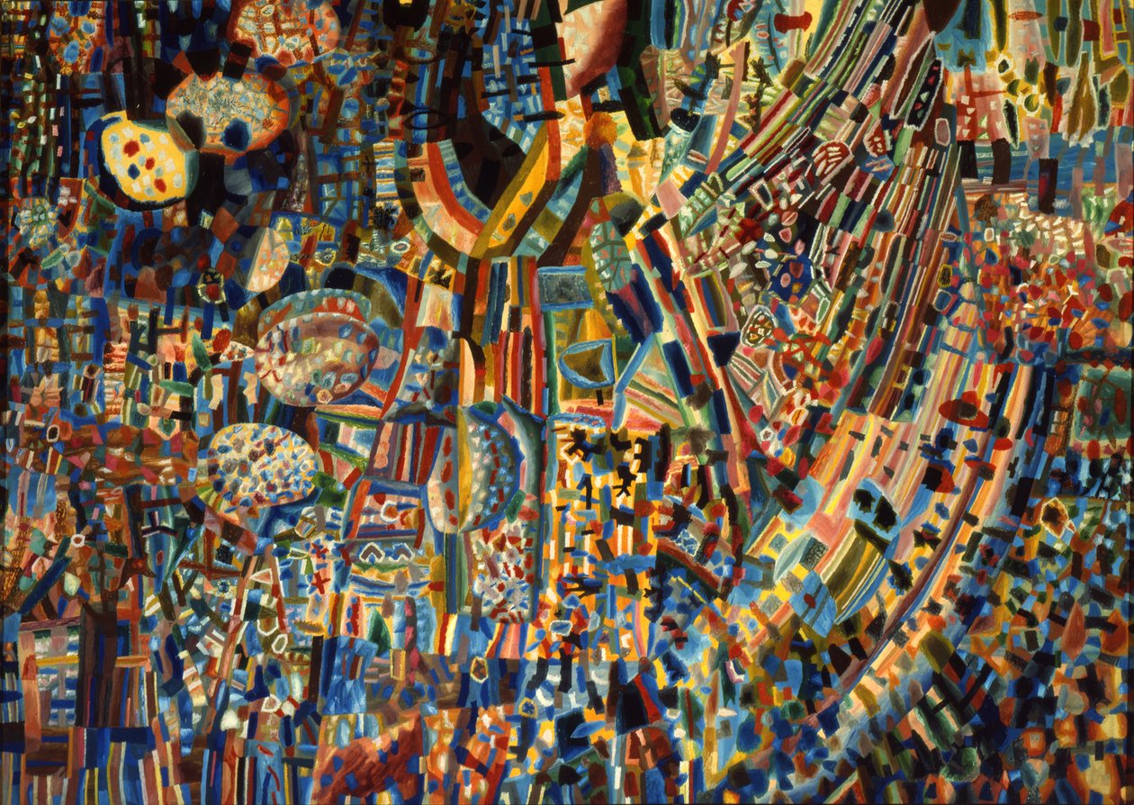 Composição, 1930 de Pavel Nikolayevich Filonov