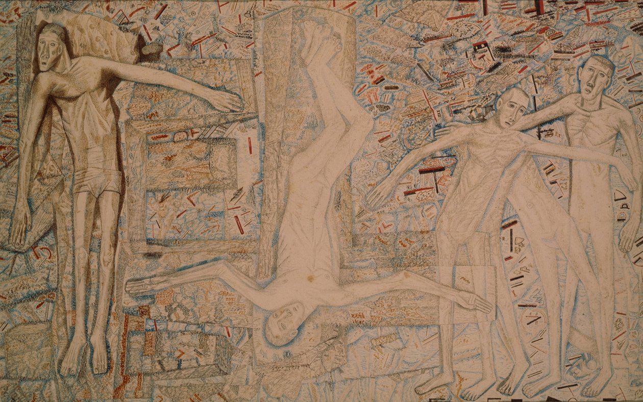 Execução, 1912 de Pavel Nikolayevich Filonov