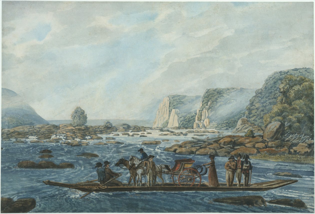 paisagem de Pavel Petrovich Svinin