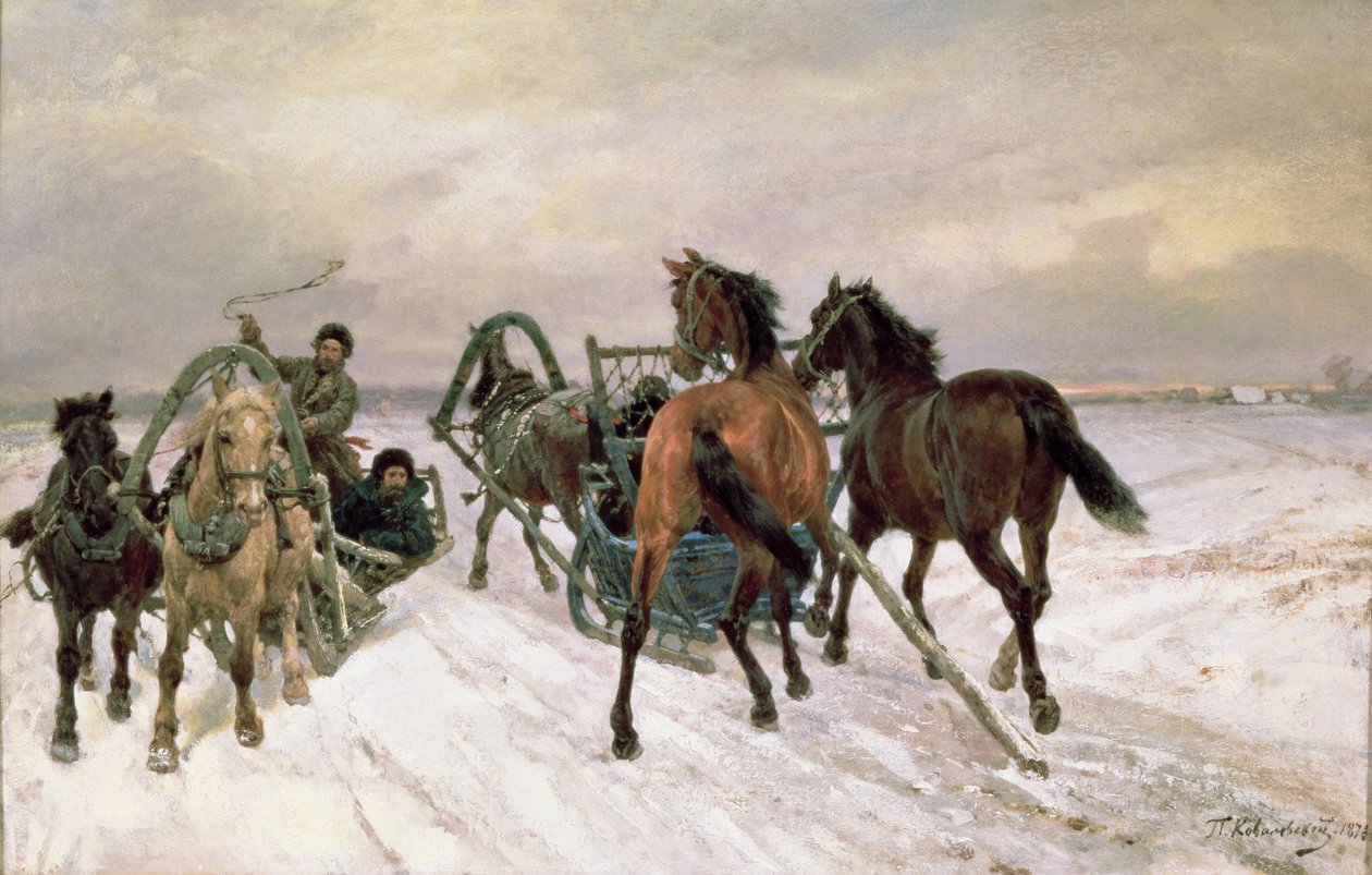 Encontro, 1876 de Pawel Kowalewsky