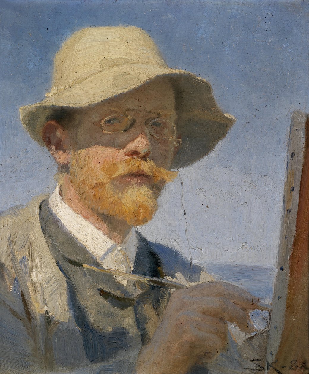 Auto-retrato de Peder Severin Krøyer