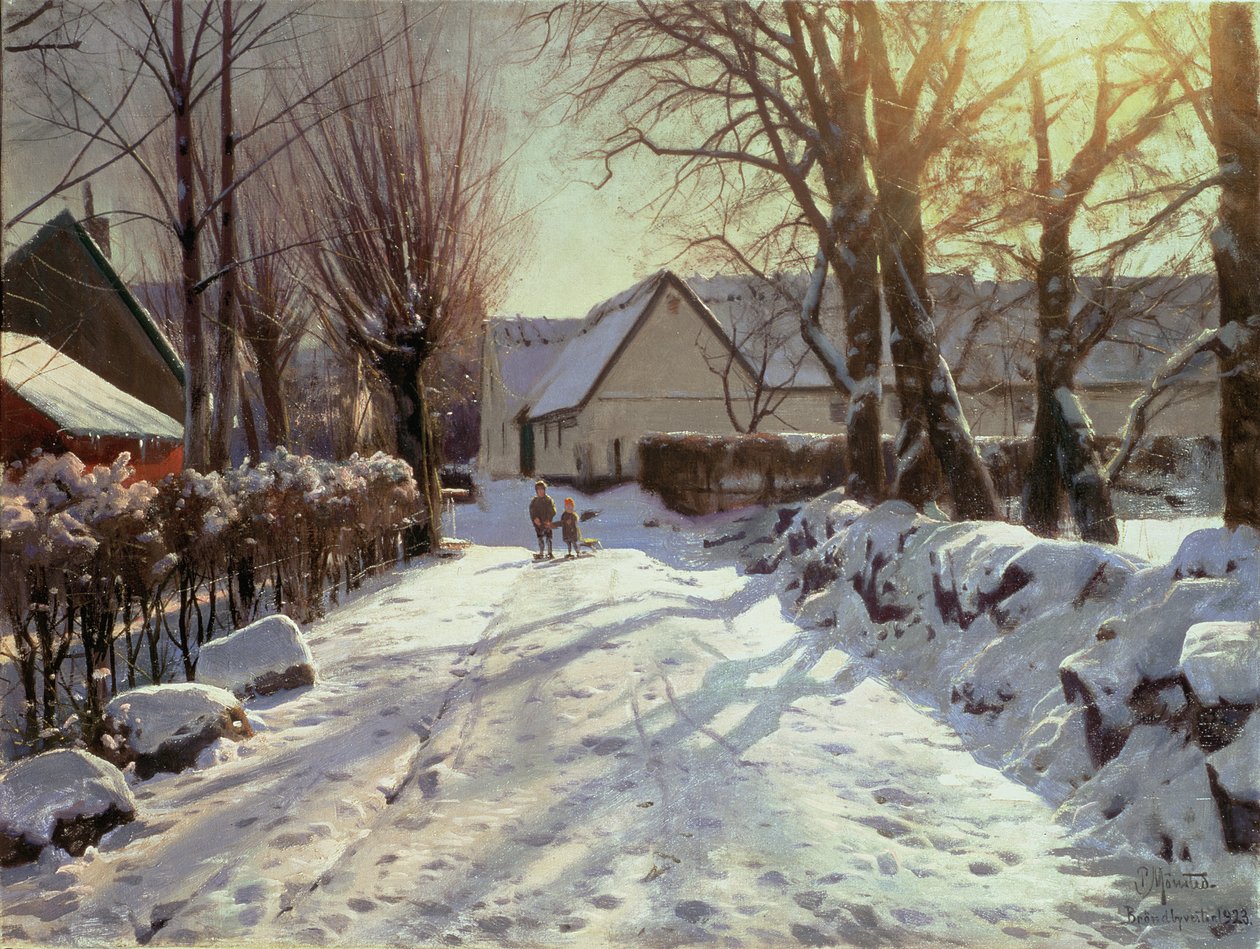 The Road Home, 1923 de Peder Monsted