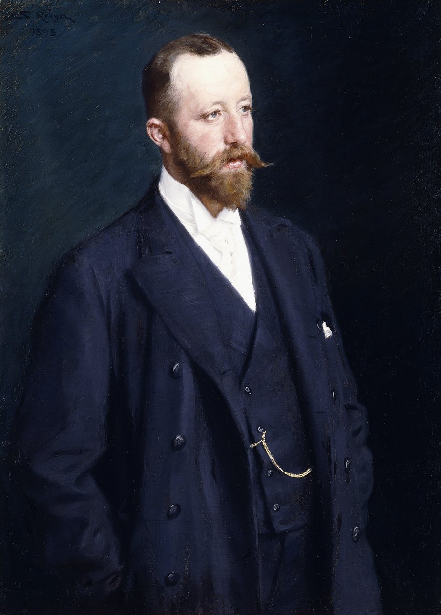 Retrato de um cavalheiro, 1898 de Peder Severin Krøyer