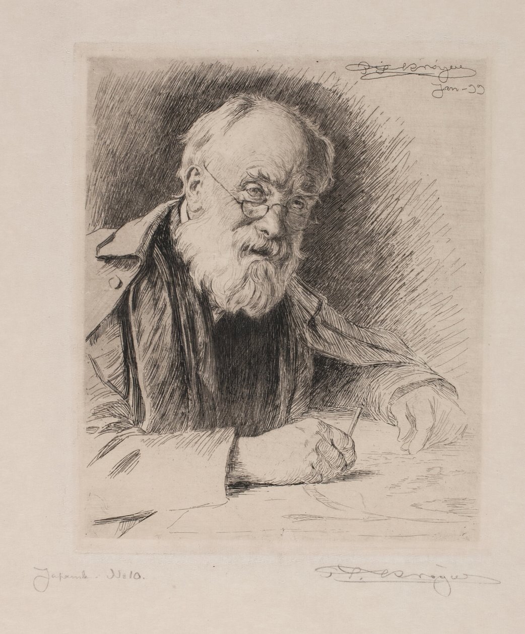 Dinamarquês: Lorenz Frölich de Peder Severin Krøyer