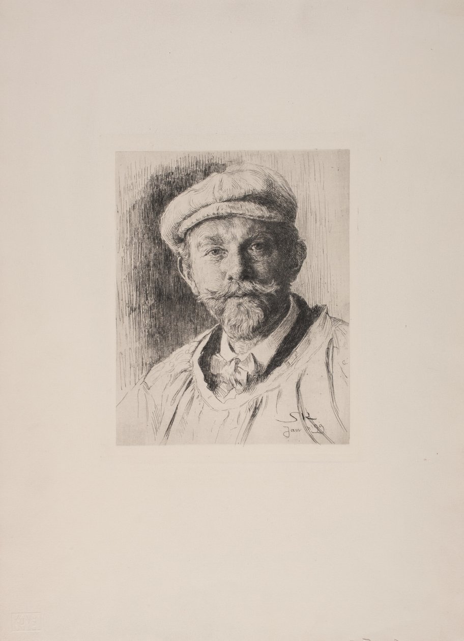 Dinamarquês: Autorretrato de Peder Severin Krøyer