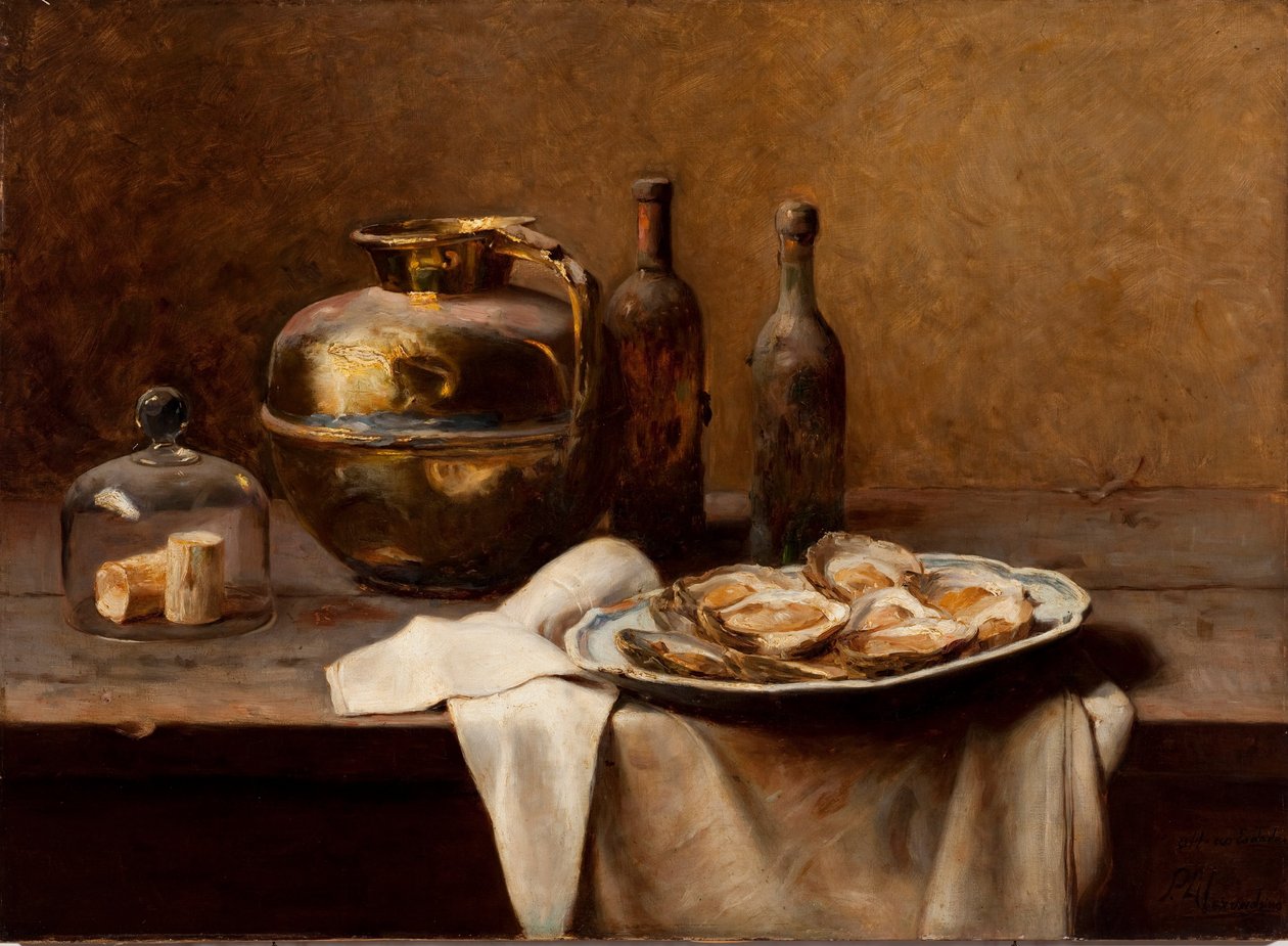 Ostras e Copperware de Pedro Alexandrino