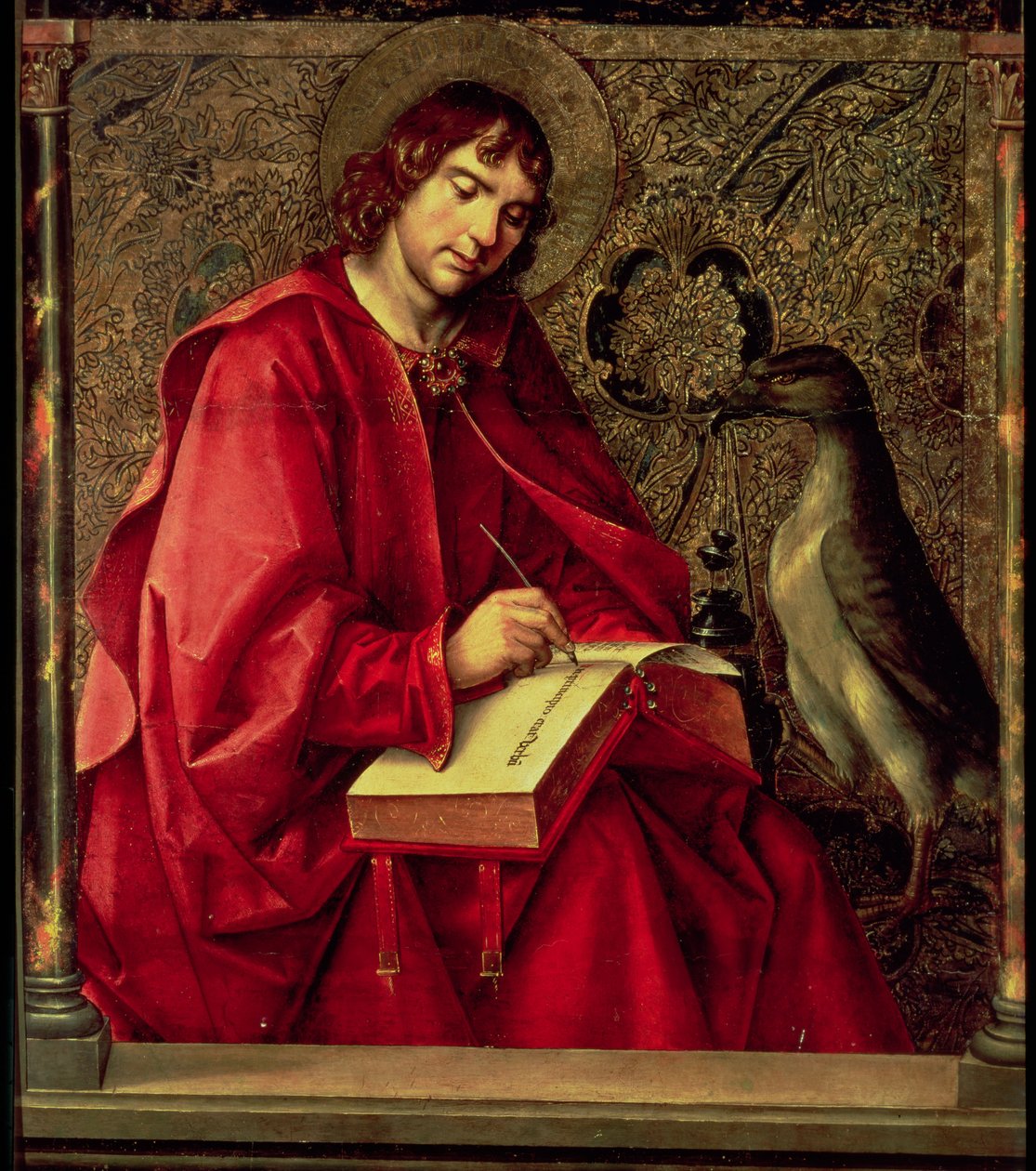 São João Evangelista, do retábulo de St. Thomas de Pedro Berruguete