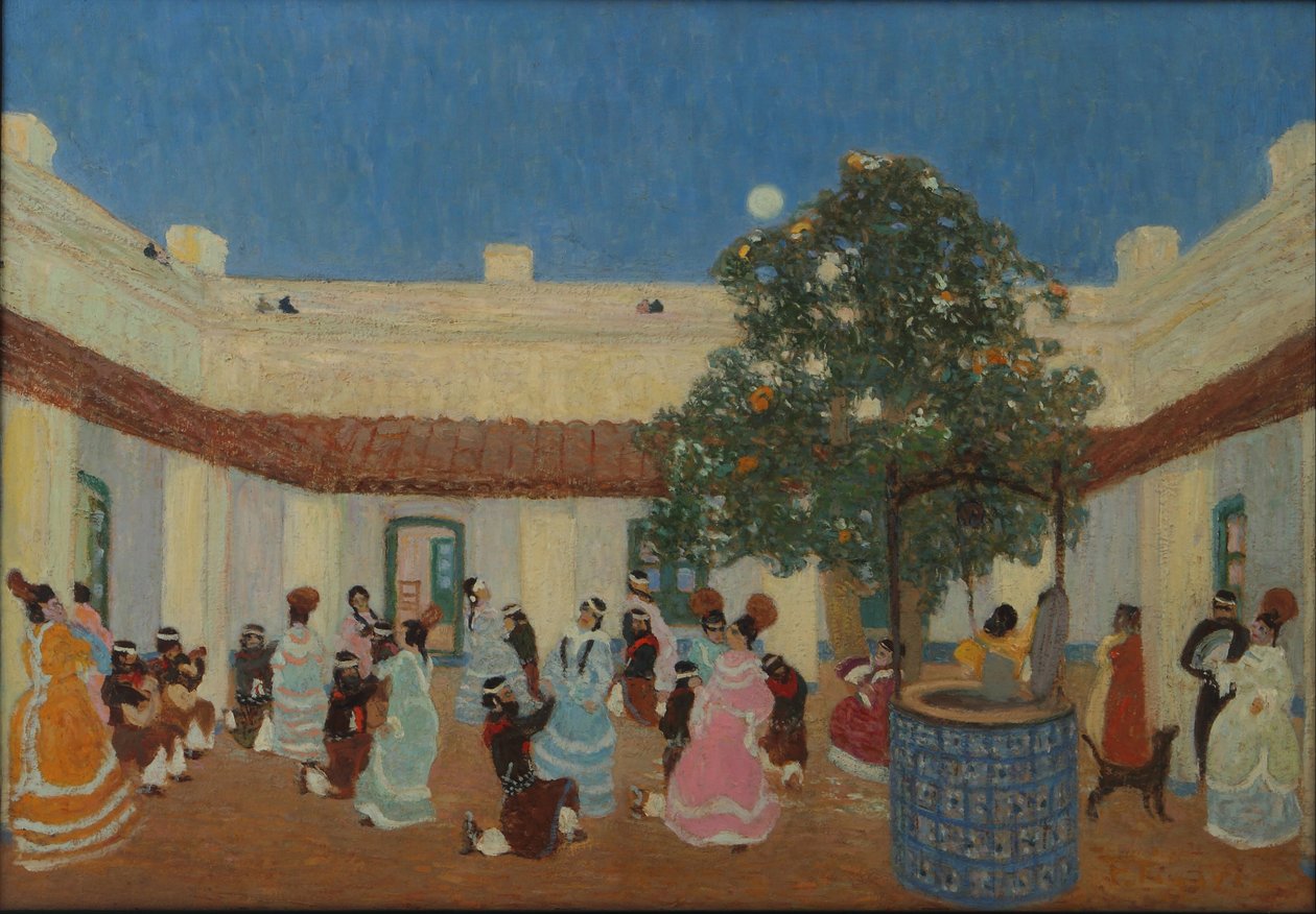 Pátio de Pedro Figari