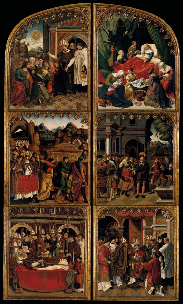 Portas do Retábulo de São Eligius de Pedro Nunyes