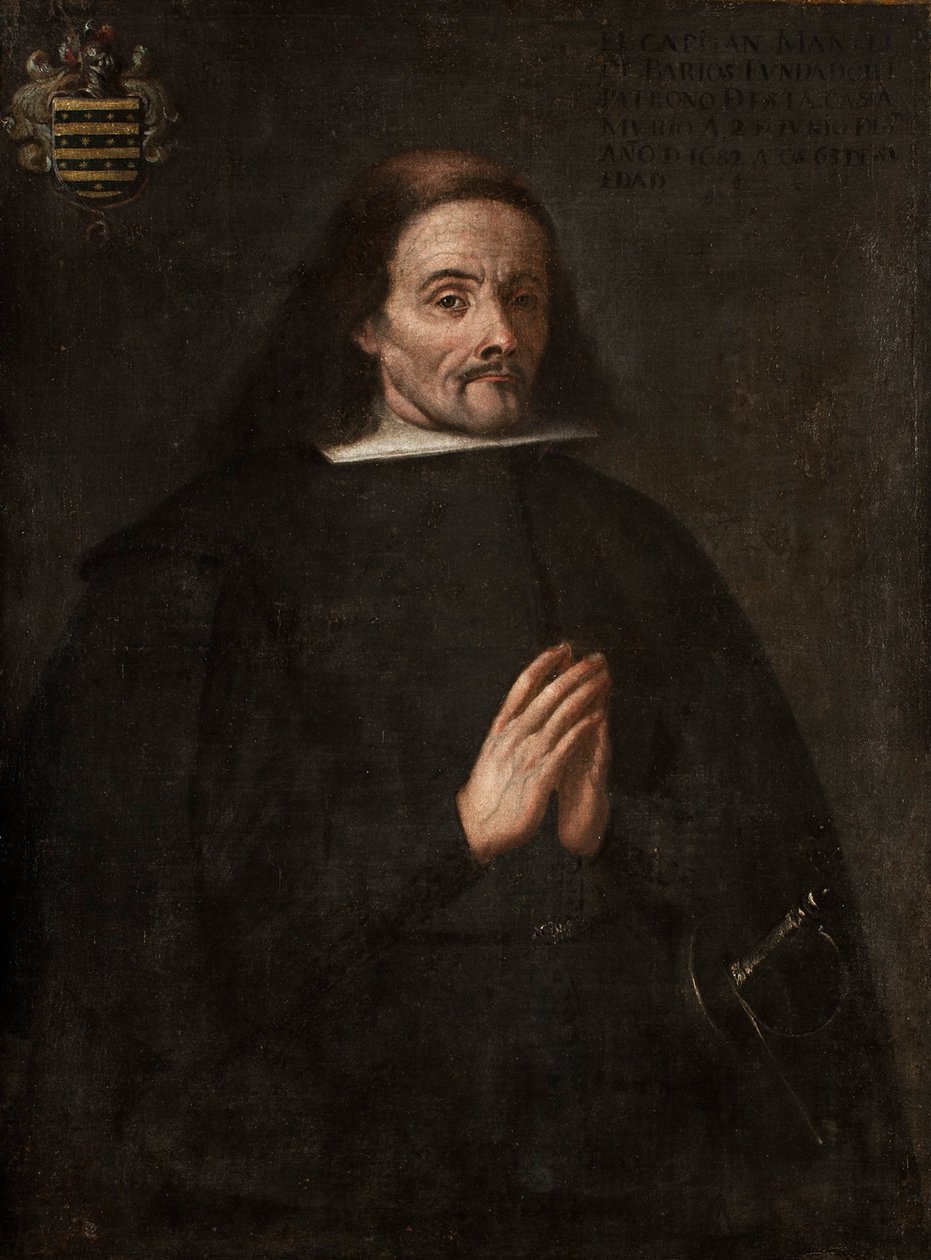 Retrato do capitão barrios de Pedro Ruíz Gonzalez