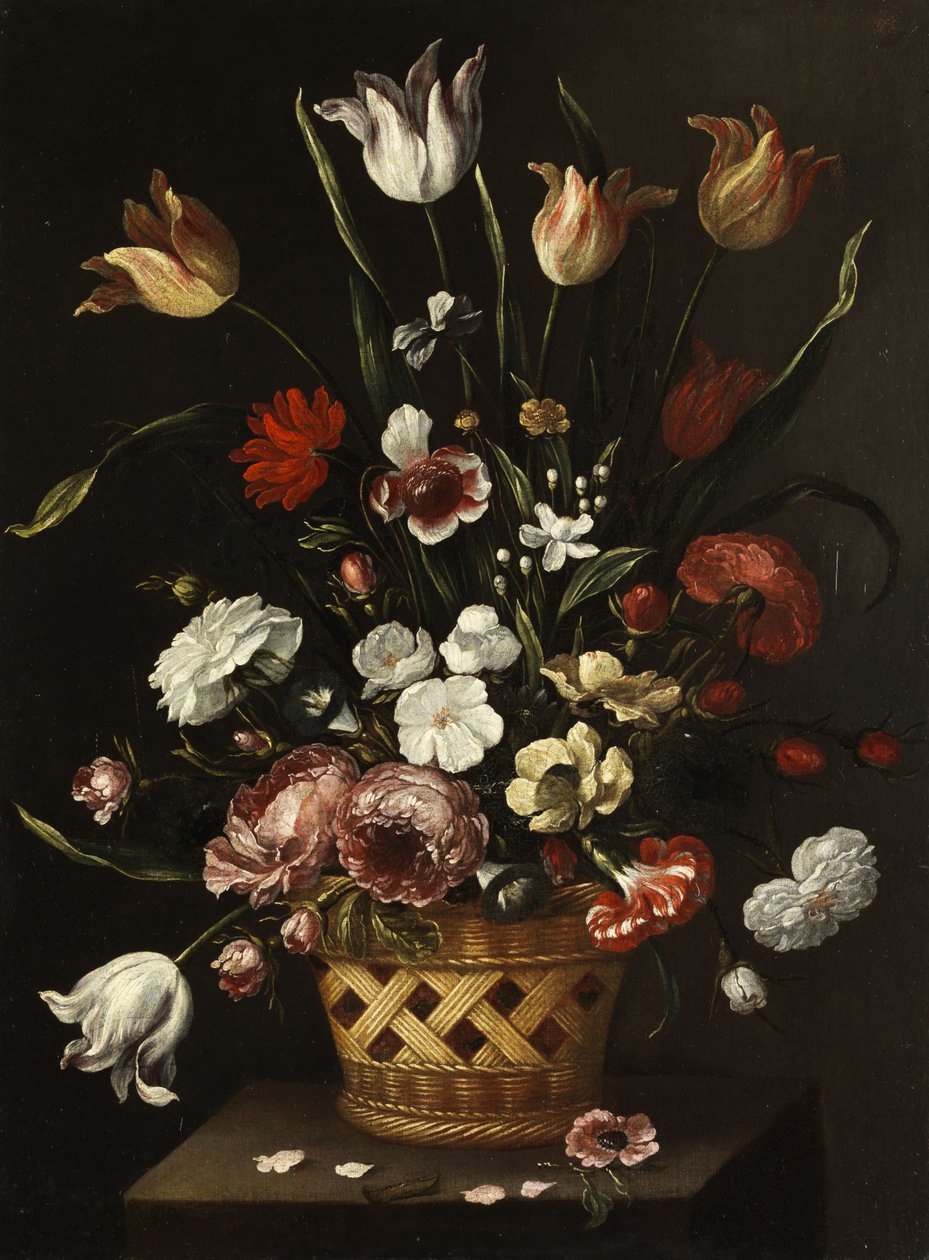 flores da primavera de Pedro de Camprobín