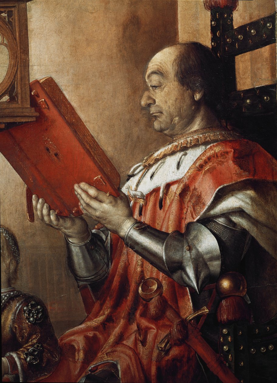 Retrato duplo de Frederic III de Montefeltro de Pedro Berruguete