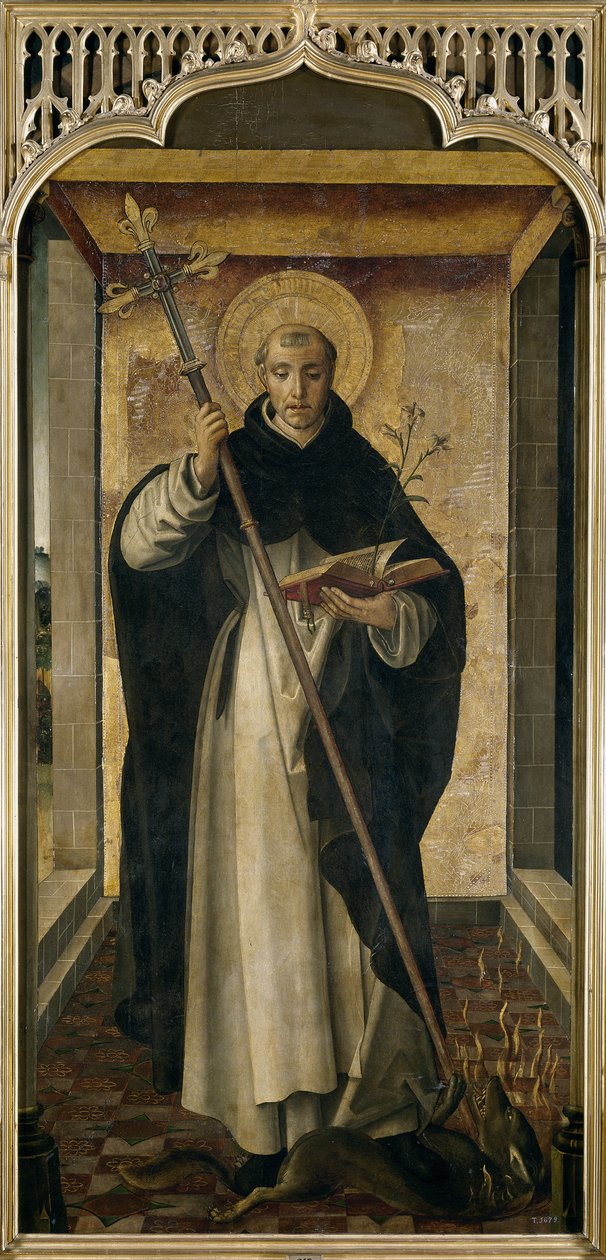 São Domingos, 1493-1499 de Pedro Berruguete