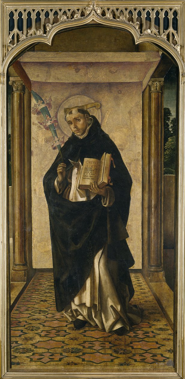 São Pedro Mártir, 1493-1499 de Pedro Berruguete