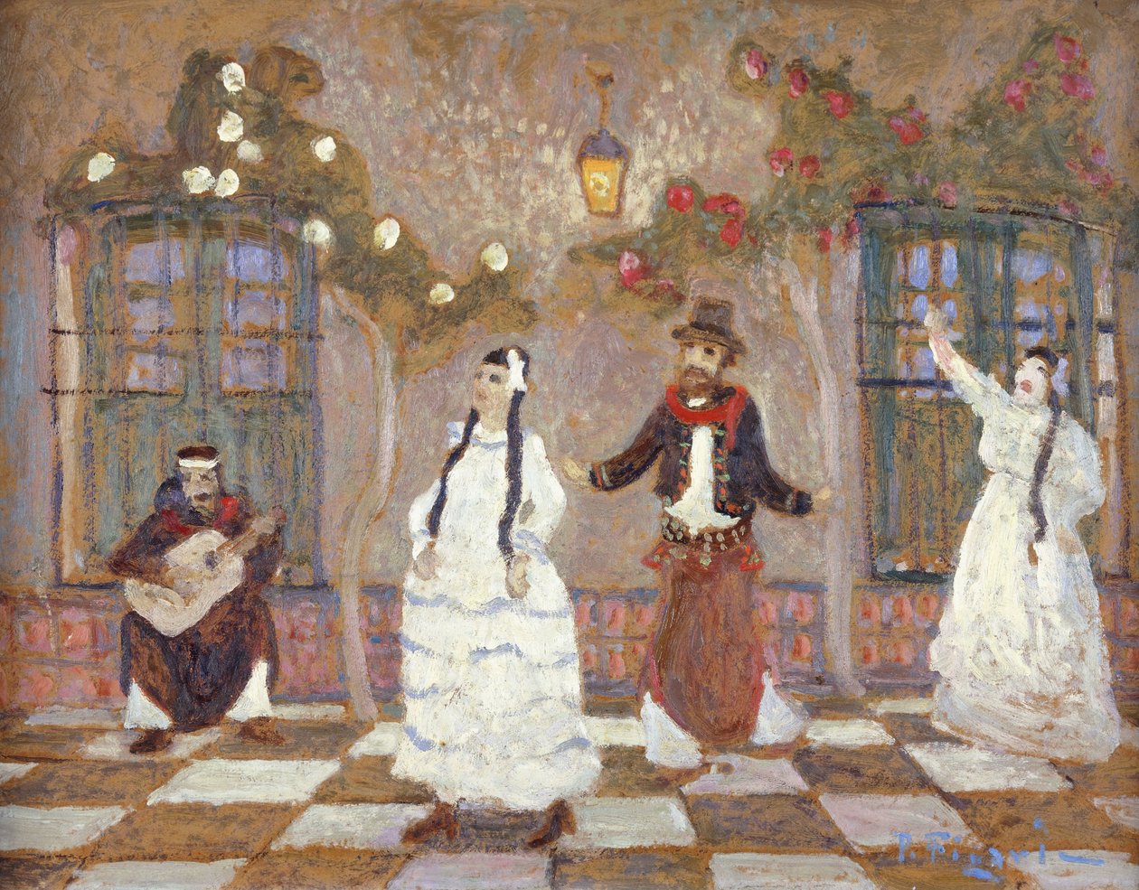 A Chacarera (Dança Folclórica Argentina) de Pedro Figari
