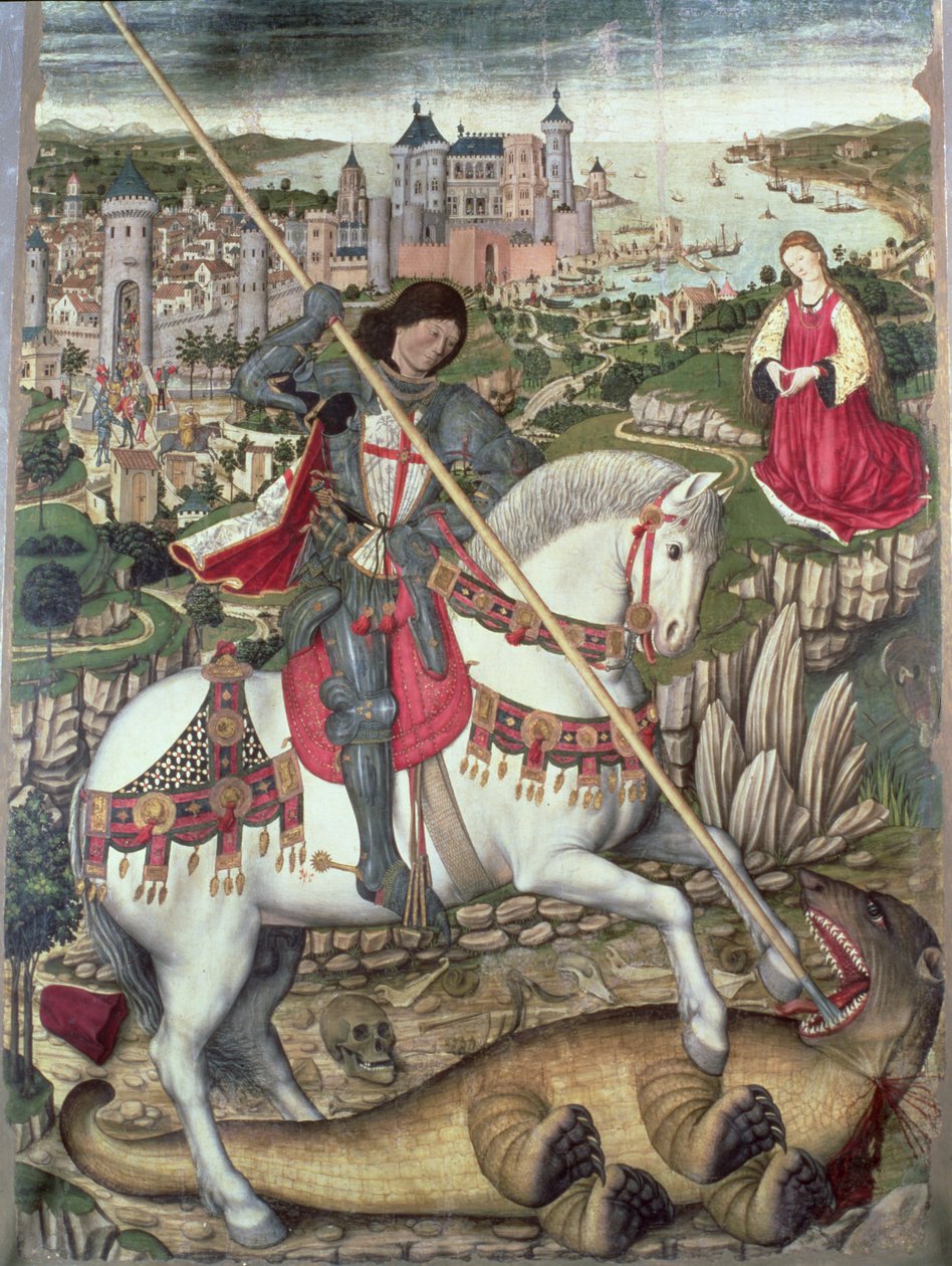 São Jorge e o Dragão de Pedro Nisart