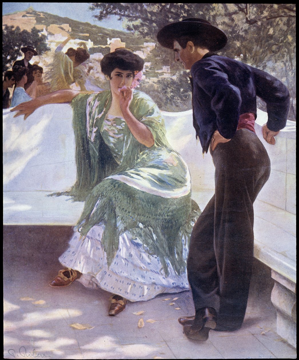 Bailarinos espanhóis (flamenco) de Pedro Ribera