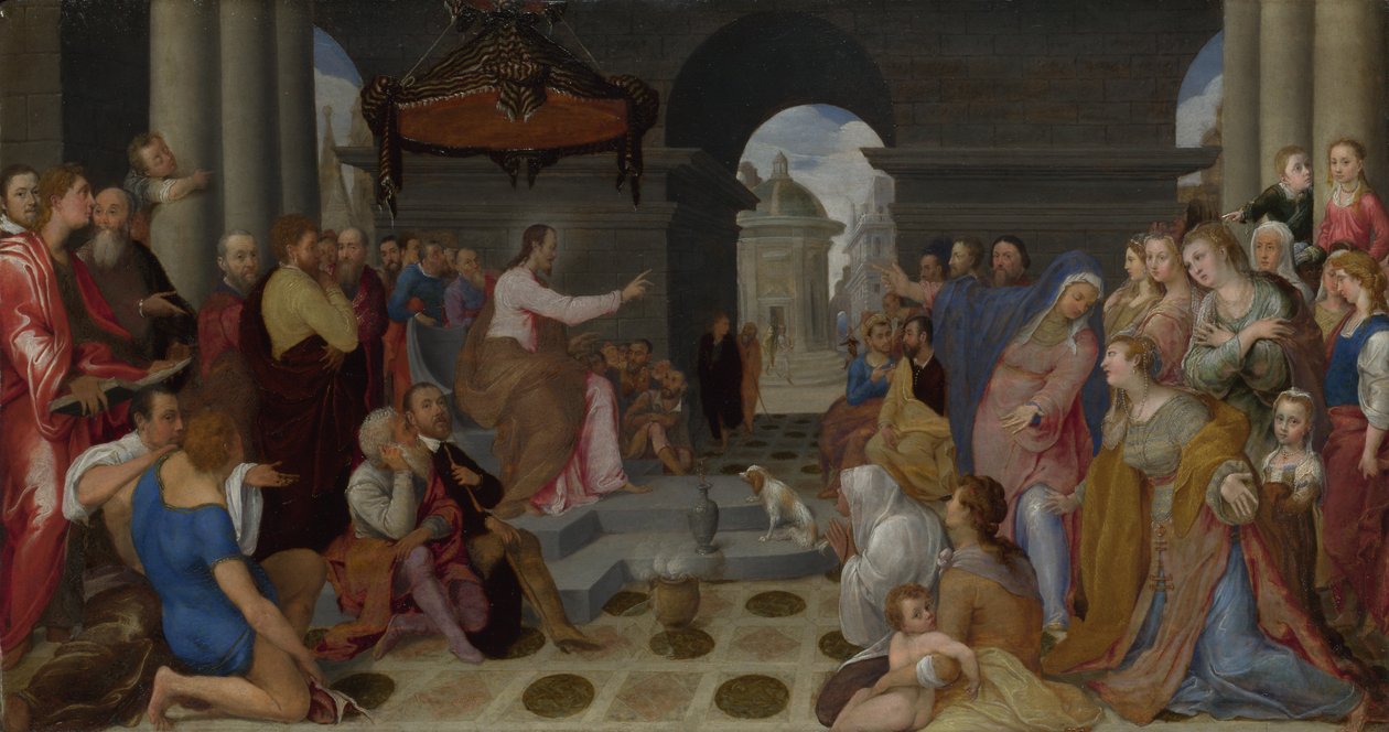 A Conversão de Maria Madalena, ca. 1562-1563 de Pedro de Campaña