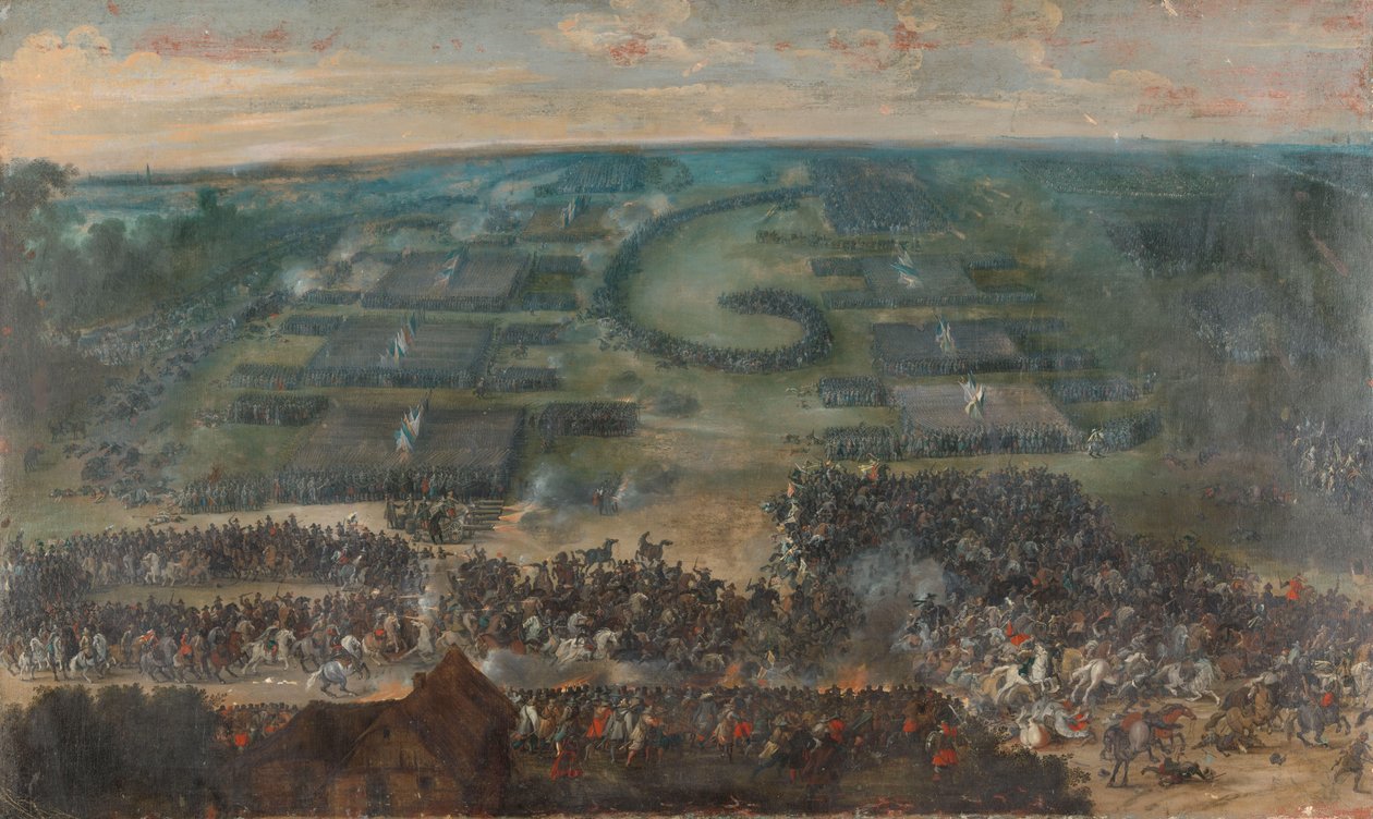 A Batalha de Fleurus, 1622 de Peeter Snayers