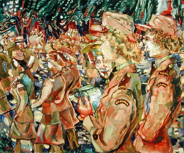 Desfile matinal de Pegi Nicol Macleod