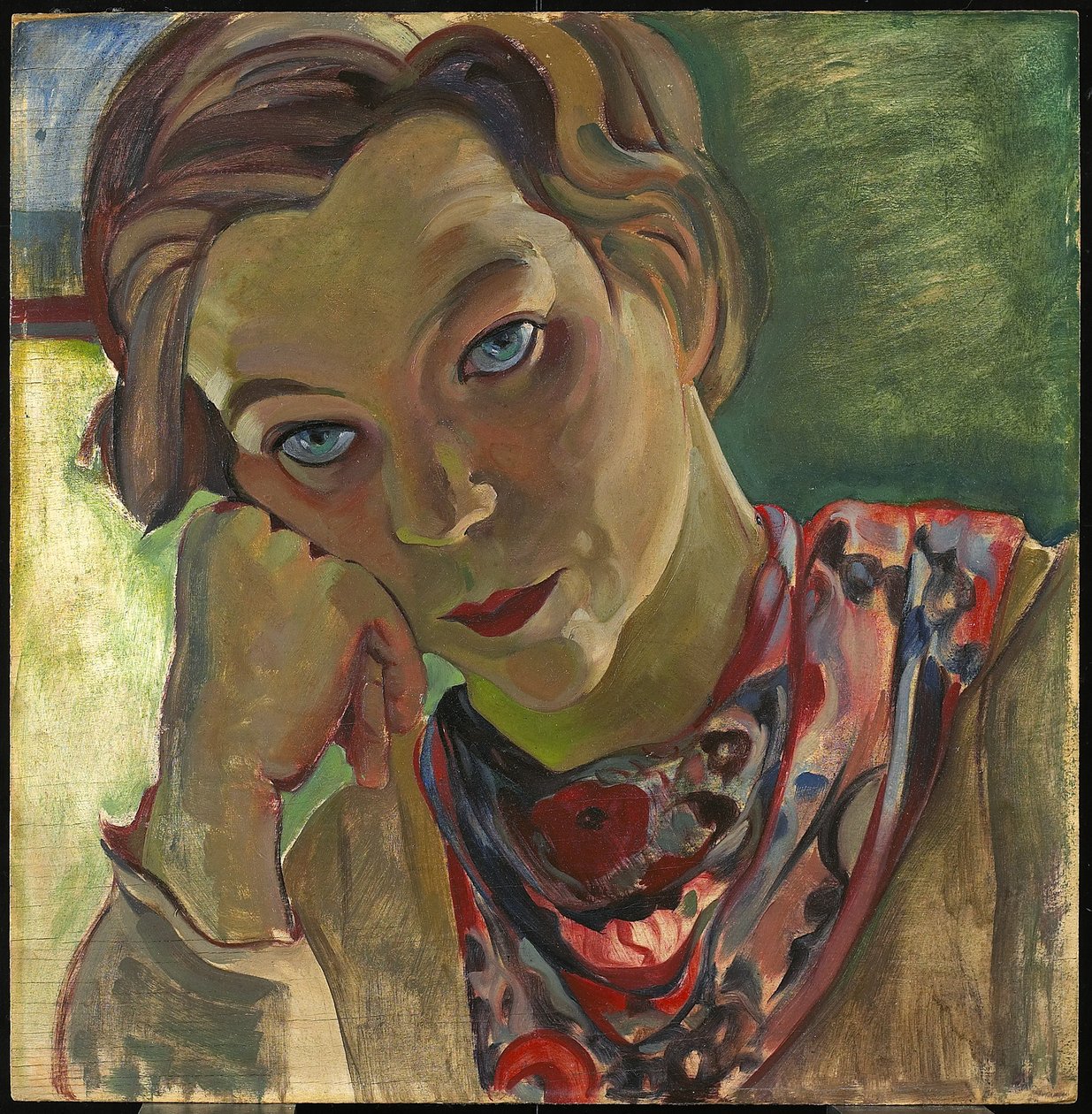 Auto-retrato, c.1935 (óleo sobre tela) de Pegi Nicol Macleod