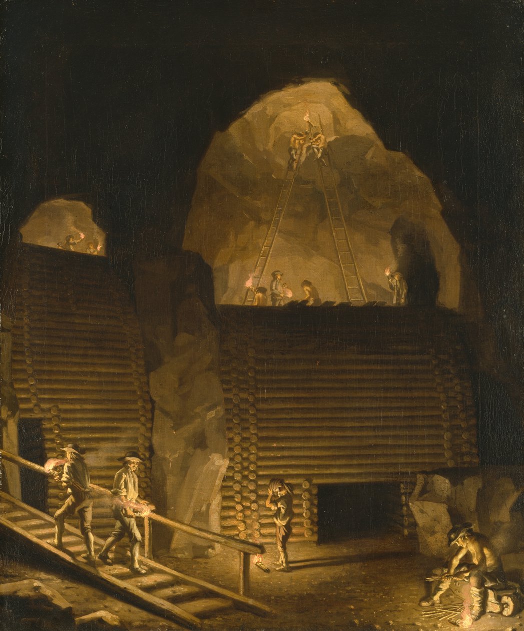 Mina de cobre Falun de Pehr Hilleström