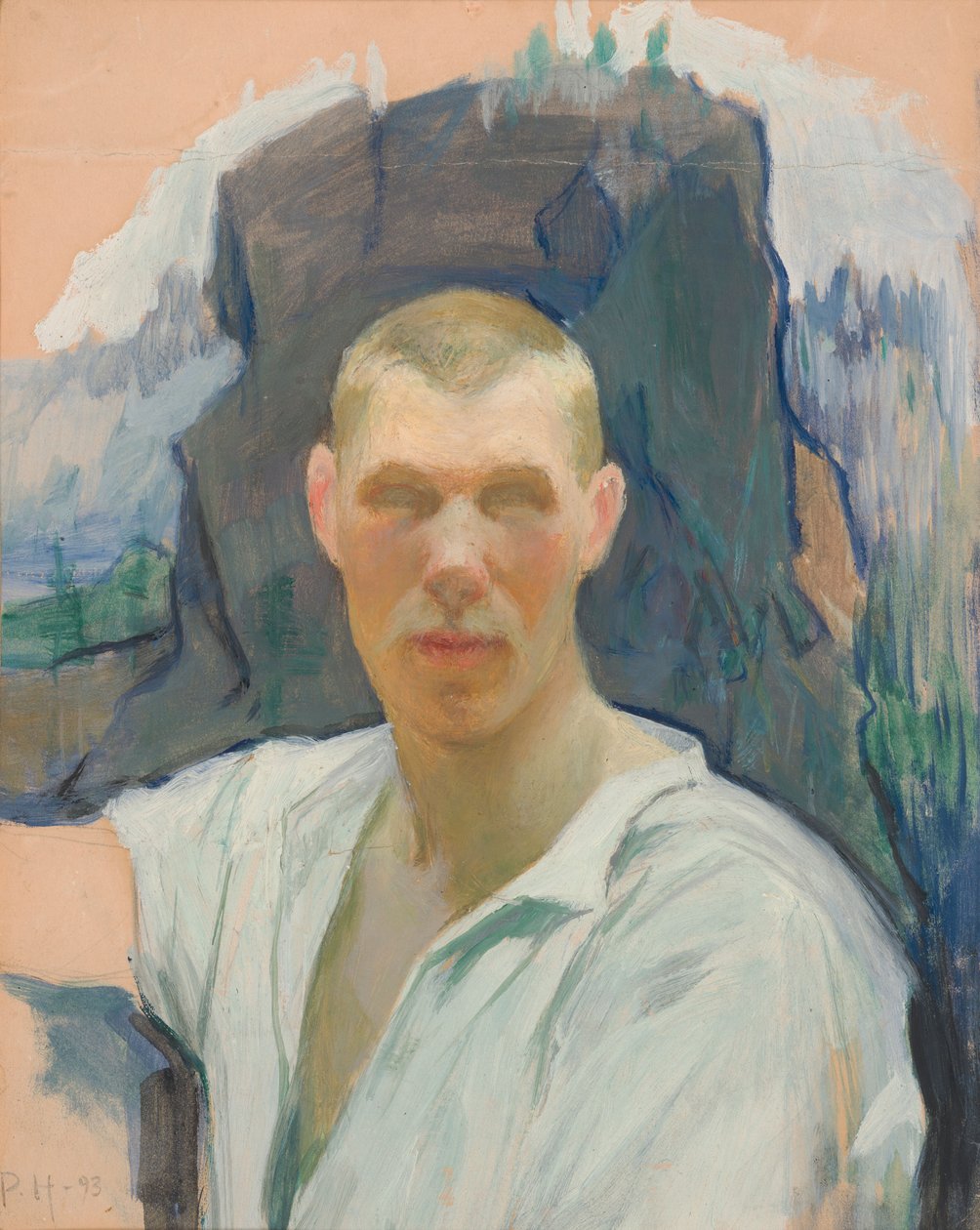 Autorretrato de Pekka Halonen