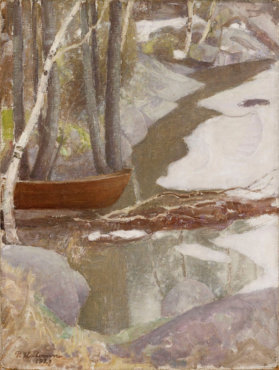 Paisagem primaveril de Pekka Halonen
