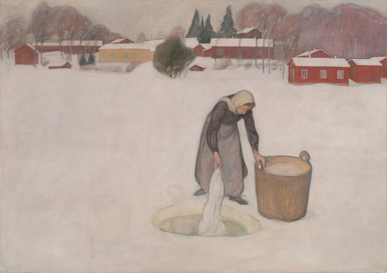 Lavagem no gelo de Pekka Halonen